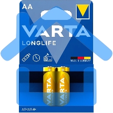Батарейки VARTA Long Life AA блистер 204106101412 Батарейки VARTA Long Life AA блистер 204106101412