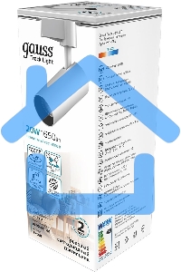 Светильник трековый цилиндр 20W 1650lm 4000K 180-240V IP20 65*210мм белый угол 24º LED