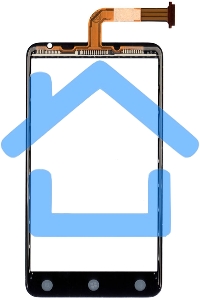 Сенсорное стекло (тачскрин) для HTC Titan X310e, черное