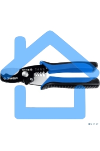 Кабелерез Зубр ХT-10 со съемником изоляции, рез до 10 мм, 22640