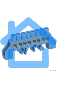 Шина нулевая Iek YNN10-812-8DP-K07 в комб DIN-изол 