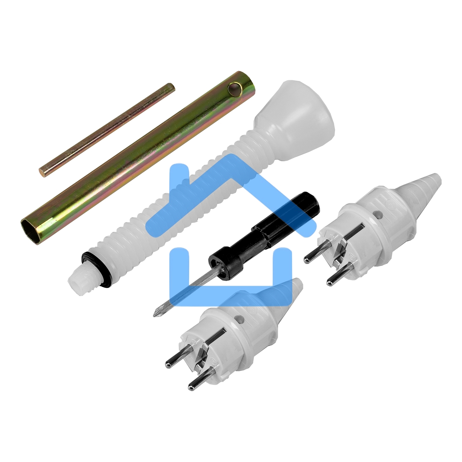 Генератор инверторный GS-3000iS, 3,0 кВт, 230 В, закрытый корпус, ручной старт DENZEL