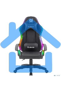 Кресло игровое Defender Factor X RGB, черный, класс 2, PU