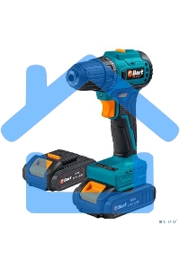 Дрель-шуруповерт Bort BAB-21-BLK, Аккумуляторная, 21В, 2 АКБ
