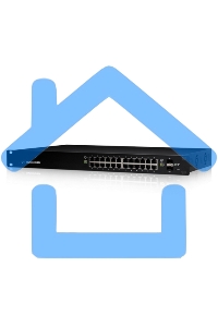 Коммутатор [ES-24-250W EU] Ubiquiti EdgeSwitch 24-250W 24 порта, раздача питания 24/48В на всех портах, суммарная мощность 250W