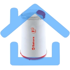 Кофемолка Sakura SA-6158WR 200Вт 50гр бел/крас