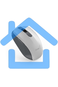 Мышь беспроводная Genius NX-8008S белый/серый, 1200 dpi, радиоканал, USB, кнопки - 3