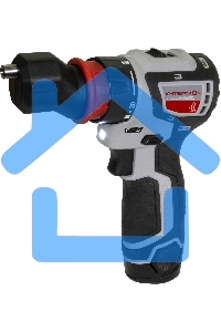 Дрель-шуруповерт ИНТЕРСКОЛ ДА-10/12В 36, Аккумуляторная, 12В, 2 АКБ