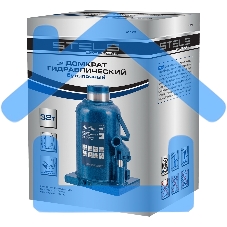 Домкрат гидравлический бутылочный, 32 т, h подъема 260-420 мм Stels