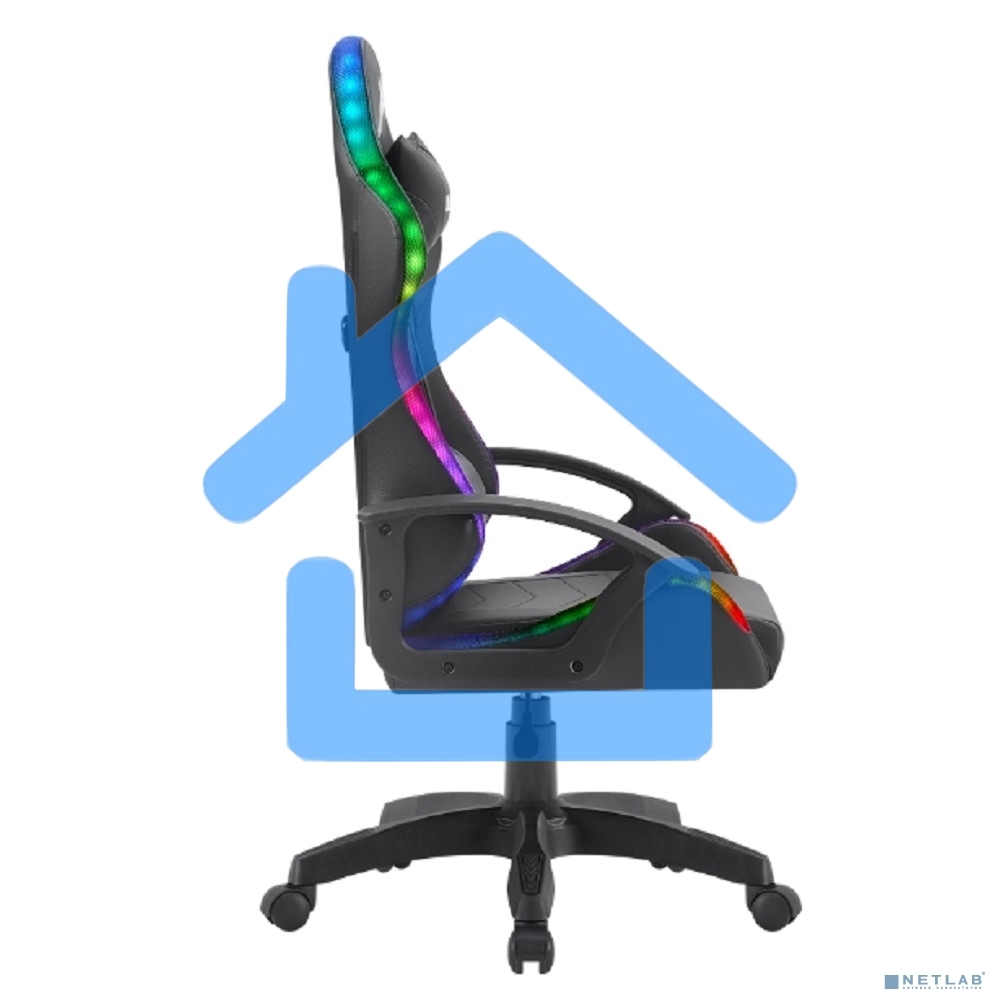 Кресло игровое Defender Factor X RGB, черный, класс 2, PU