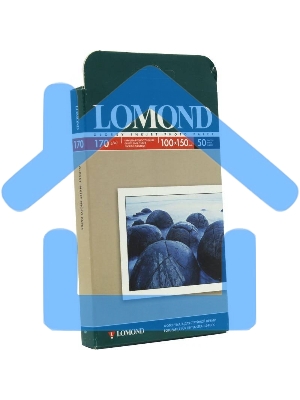 Фотобумага LOMOND односторонняя, глянцевая, A6 / 170гр./ 50 листов