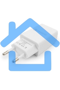 Адаптер питания Cablexpert MP3A-PC-16, QC 3.0, 100/220V - 1 USB порт 5/9/12V, белый