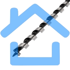 Сверло винтовое по дереву 14х460 мм (шестигранный хвостовик) Kranz