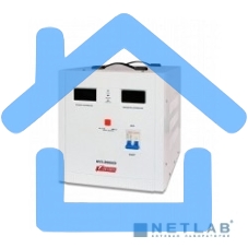 Стабилизаторы напряжения Powerman AVS 20000D белый (220В±8% 20000ВА,120А,КПД 98%,циф. индикация вх./вых.)