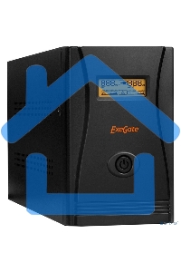 Источник бесперебойного питания ExeGate EP285517RUS SpecialPro Smart LLB-2000.LCD.AVR.C13.RJ.USB 2000VA/1200W, LCD, AVR, 6*IEC-C13, RJ45/11, USB, черный