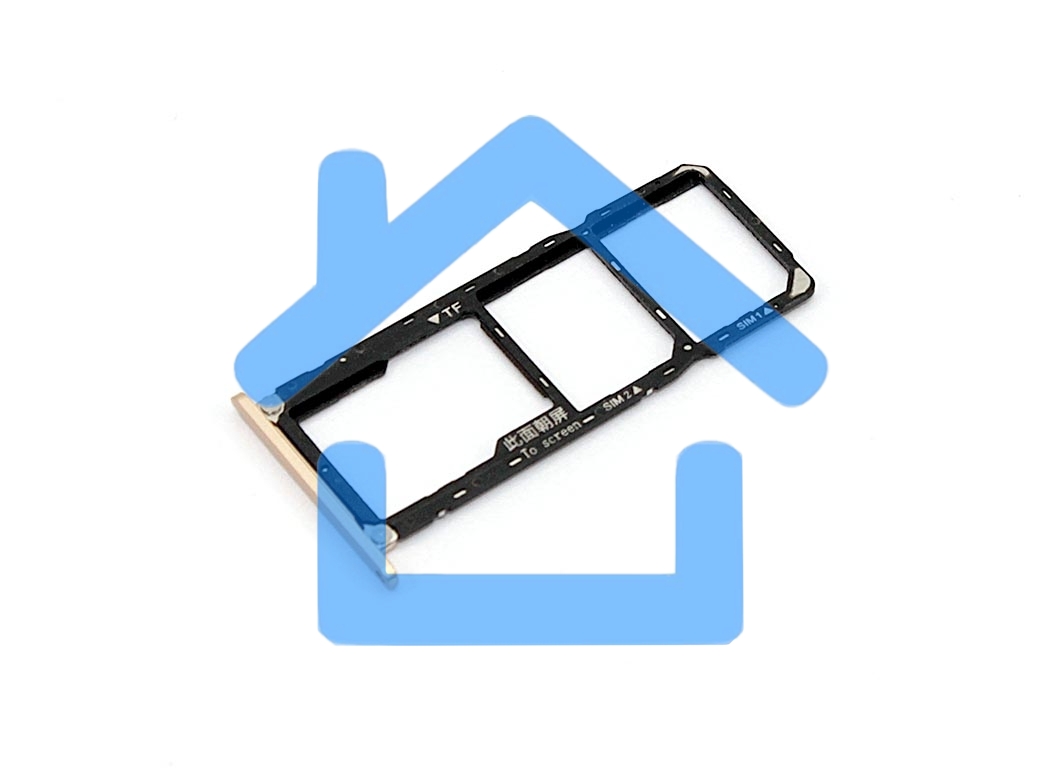Лоток для SIM-карты Huawei Honor 8X Max золотой