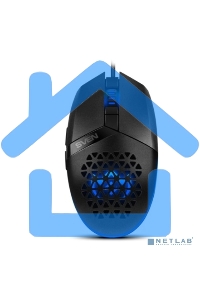 Мышь проводная SVEN RX-G735 черный, 4000 dpi, USB, кнопки - 6