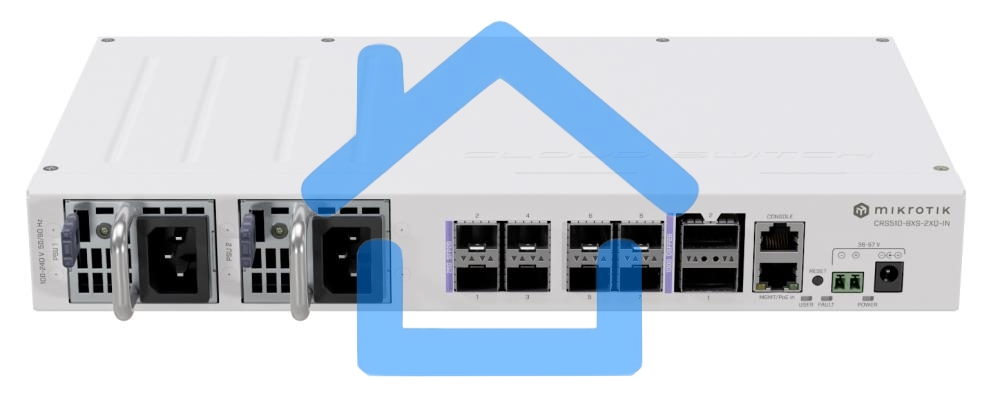 Коммутатор Mikrotik CRS510-8XS-2XQ-IN 8*XSFP+, 2QXSFP+