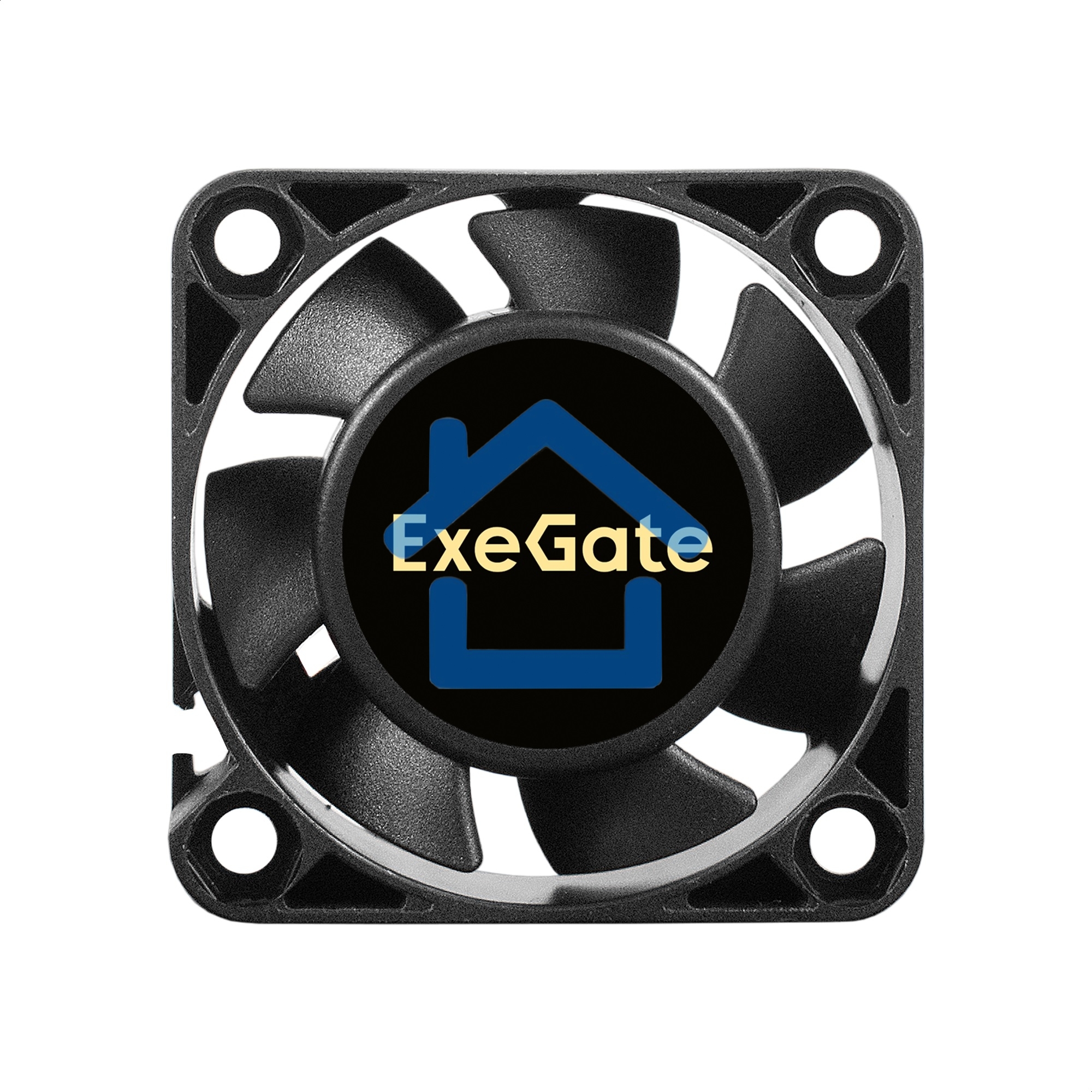 Вентилятор для корпуса ExeGate EX04010B3P черный, 40 мм, 5500 об/мин, 26 дБ, 3 pin