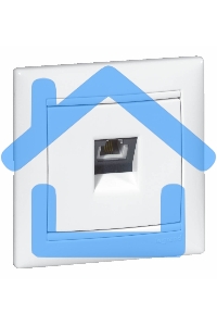 Рамка 1-м Valena белый  Leg 774451