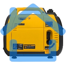 Генератор инверторный GT-2200iS, 2,2 кВт, 230 В, бак 4 л, закрытый корпус, ручной старт Denzel