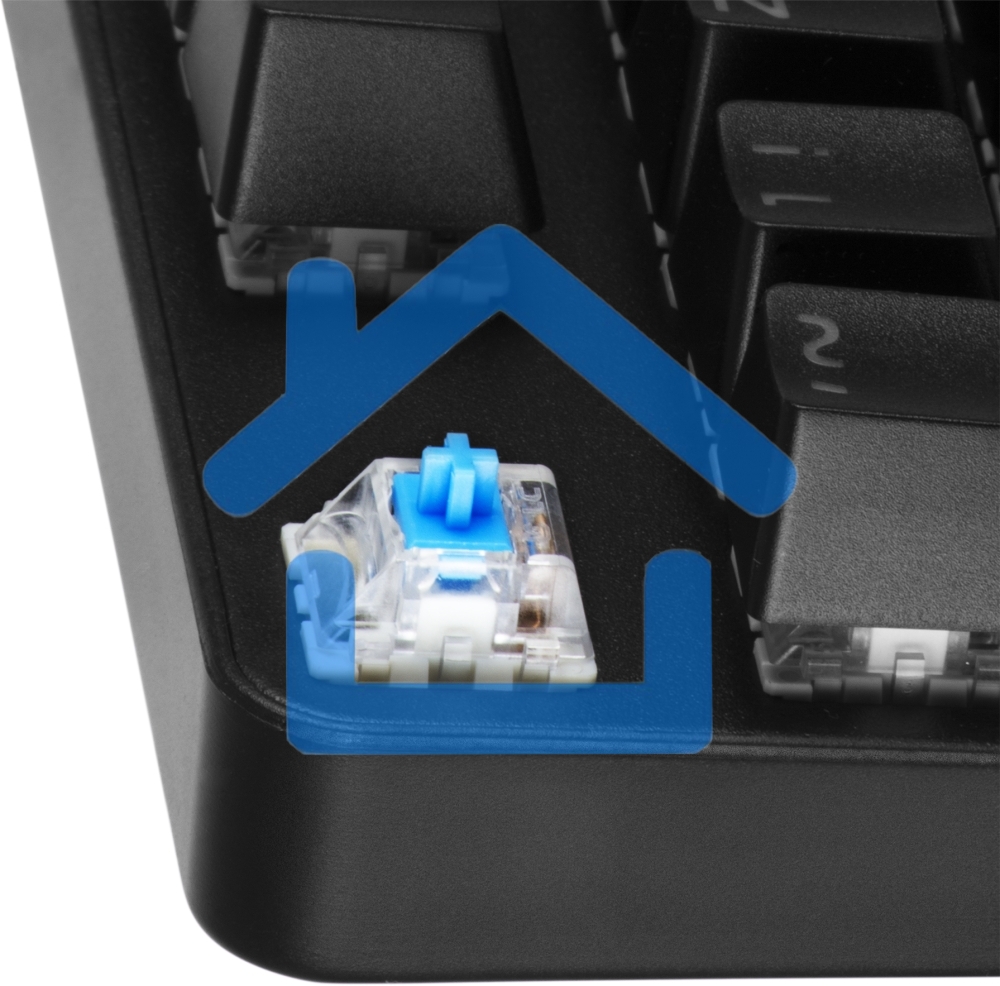 Игровая клавиатура SVEN KB-G9150 (Outemu Blue switches, USB, 87 кл., ПО, RGb-подсветка)