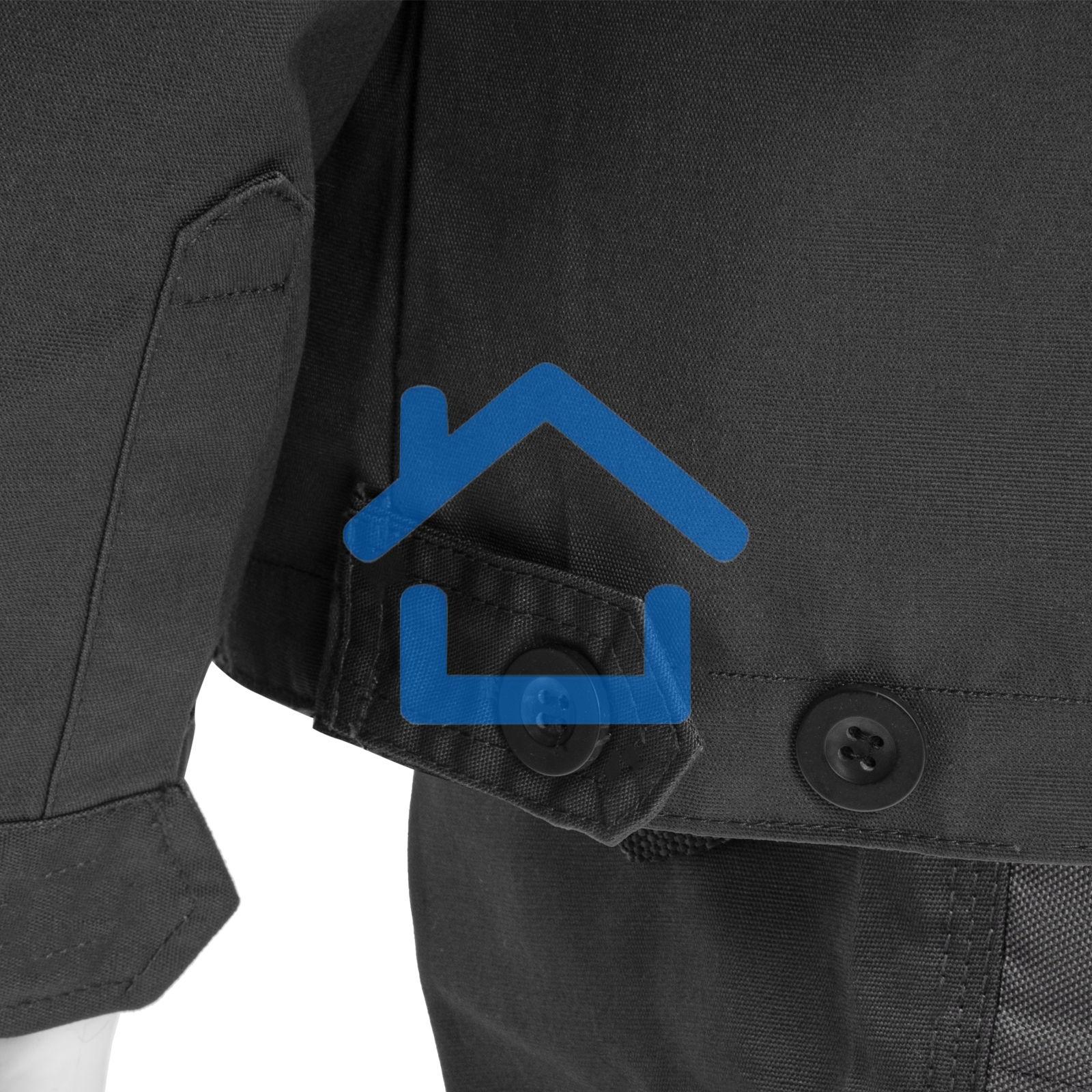 Куртка профессиональная рабочая Denzel 65% полиэстер 35% хлопок, XXXL