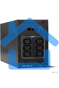 Источник бесперебойного питания ExeGate EP285517RUS SpecialPro Smart LLB-2000.LCD.AVR.C13.RJ.USB 2000VA/1200W, LCD, AVR, 6*IEC-C13, RJ45/11, USB, черный