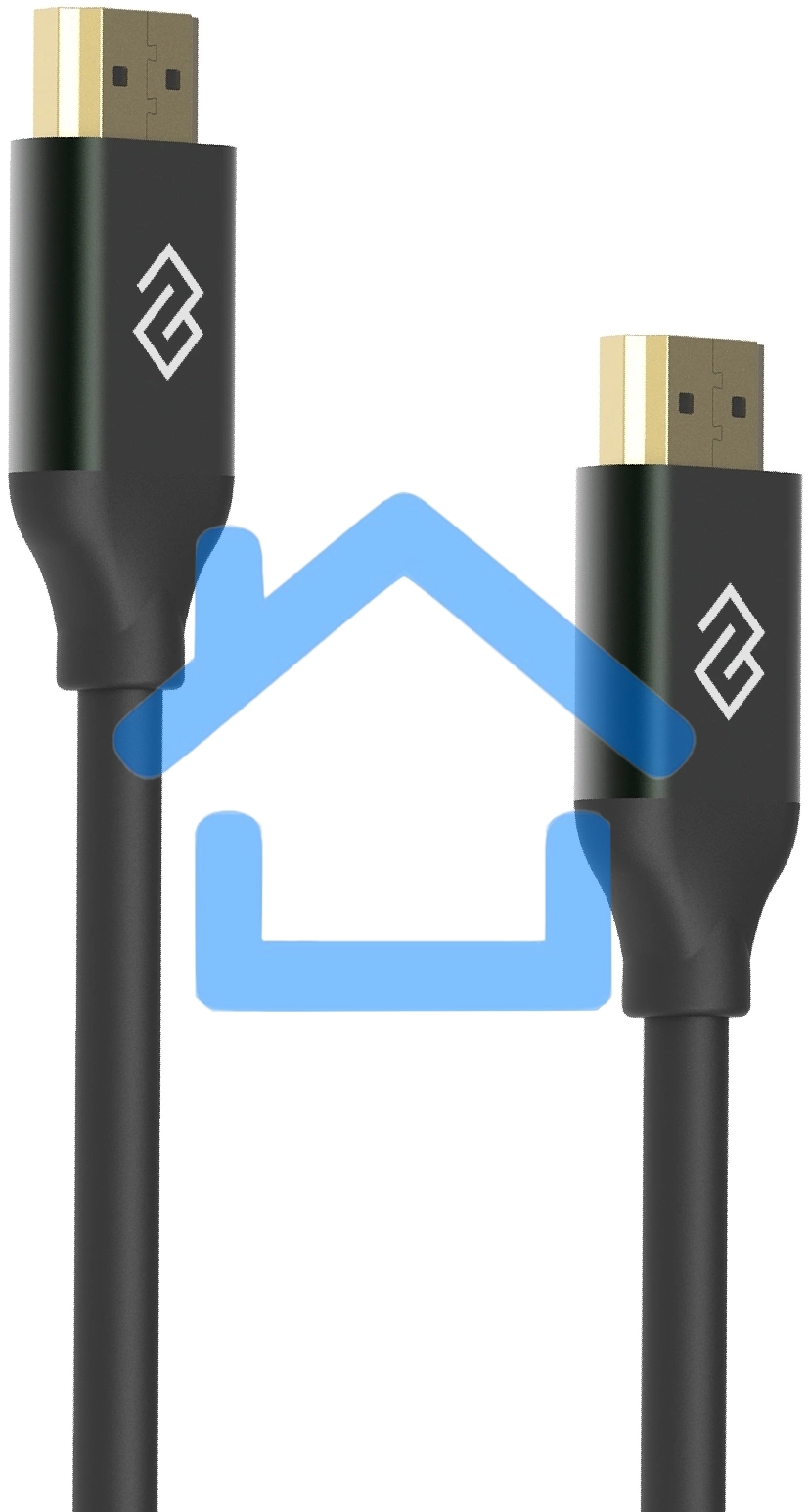 Кабель аудио-видео Digma HDMI (m)/HDMI (m) 1.5м. феррит.кольца позолоч.конт. черный (D-HDMI-V2.1-1.5M)
