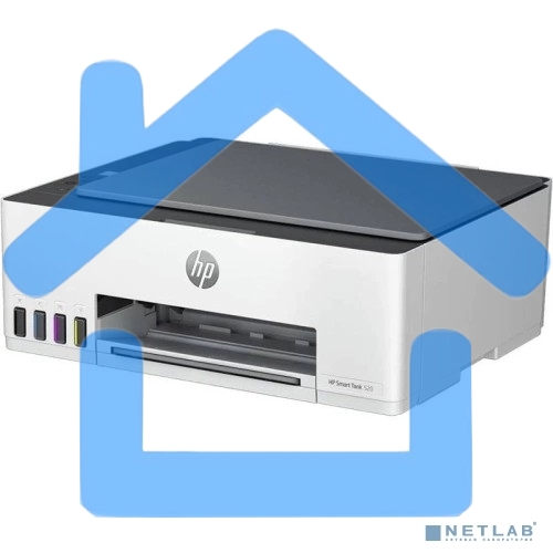 МФУ струйный HP Smart Tank 520 (1F3W2A), A4, цветной, печ. до 12 стр/мин. (ч/б) до 5 стр/мин. (цвет), 1200 x 1200 dpi, USB