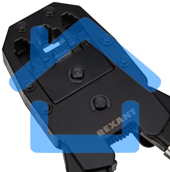 Кримпер Rexant HT-200 для обжима 8P8C, 6P6C, 4P4C, заделка витой пары