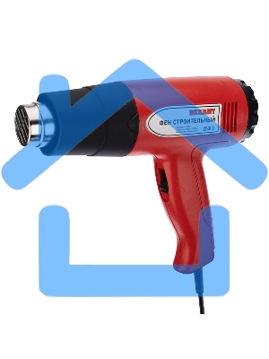 Фен строительный 230 В/1500 Вт STANDART 12-0054 Rexant