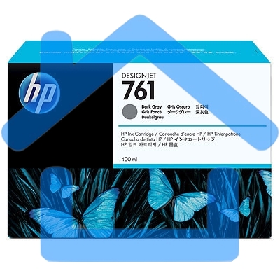 Картридж струйный HP №761 CM996A темно-серый для HP DJ T7100 (400мл)