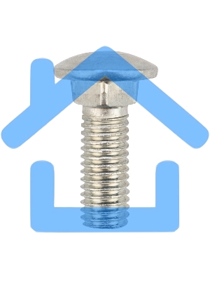 Болт мебельный KRANZ DIN 603, 10х30, пакет (10шт.)
