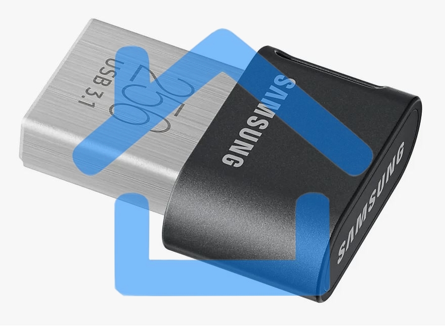 Флешка USB R/W 256Gb USB Drive <USB 3.1> Samsung FIT Plus (up to 300Mb/s) (MUF-256AB/APC)