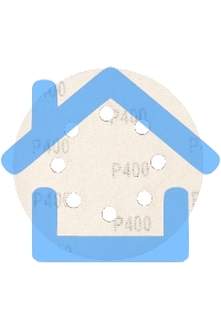 Круг абразивный на ворсовой подложке под 