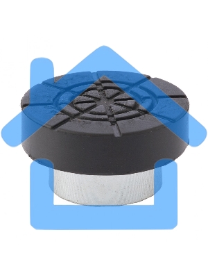 Адаптер для бутылочных домкратов Matrix с резиновой накладкой диаметр штока 32мм