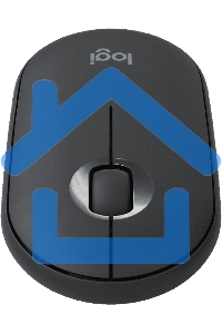 Мышь беспроводная Logitech Pebble M350 графитовый, 1000 dpi, радиоканал, Bluetooth, USB, кнопки - 3