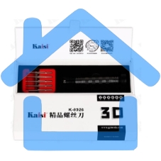 Отвертка с набором бит Kaisi 8926 3D 6 в 1 Golden