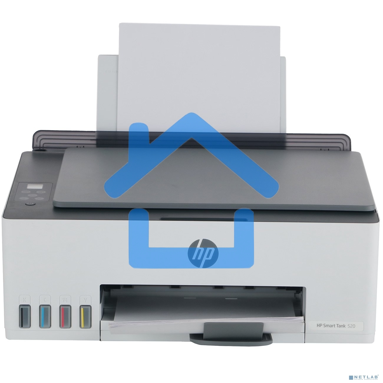 МФУ струйный HP Smart Tank 520 (1F3W2A), A4, цветной, печ. до 12 стр/мин. (ч/б) до 5 стр/мин. (цвет), 1200 x 1200 dpi, USB