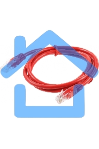 Патч-корд UTP Cablexpert кат.6, 1м, литой, многожильный, красный