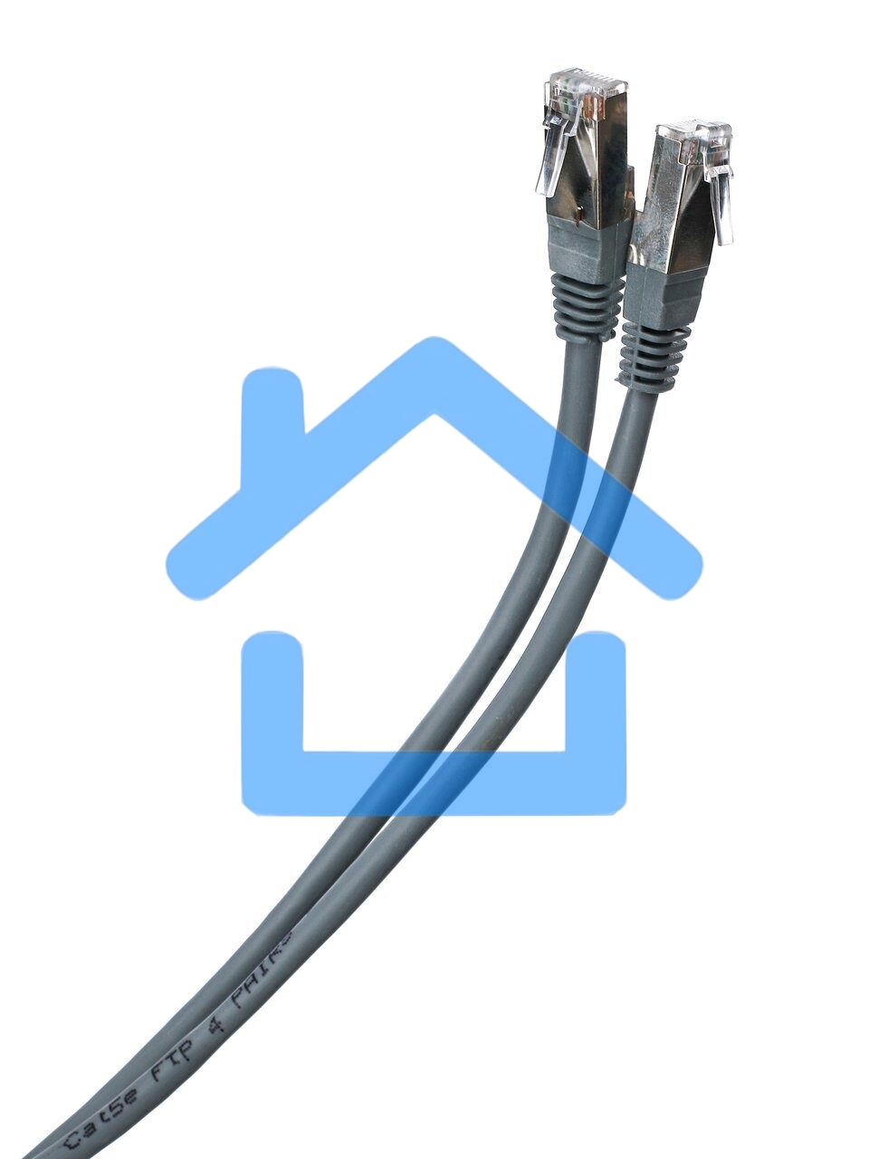 Патч-корд 1.0м, FTP Cat. 5E, Telecom NA102-FTP-C5E-1M