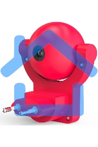 Светильник розеточный Gauss с фиксированной проекцией и датчиком освещ. 0.5Вт розо. 1/100