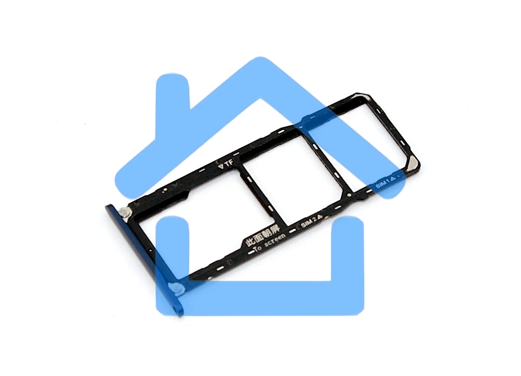 Лоток для SIM-карты Huawei Honor 8X Max синий