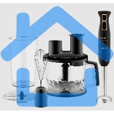 Блендер погружной Scarlett SC-HB42K09 черный;