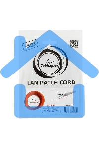 Патч-корд UTP Cablexpert кат.6, 0.25м, литой, многожильный (серый)