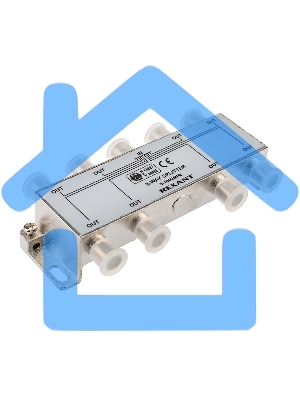 Делитель ТВ х 8 под F разъем 5-1000 МГц Rexant