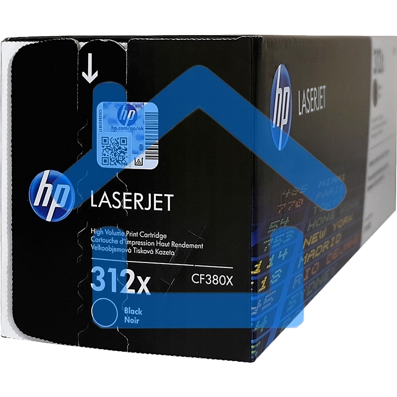 Тонер Картридж HP 312A CF380X черный для HP CLJ Pro M476 (4400стр.)