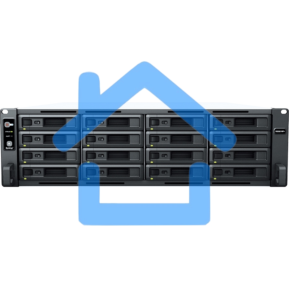 СХД стоечное исполнение 16BAY 3U RP NO HDD USB3 RS2821RP+ SYNOLOGY
