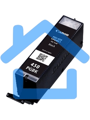 Картридж струйный Canon PGI-450PGb,K (6499B001) пигментный черный (15 мл. 300 стр.) для PIXMA iP7240/MG6340/MG5440
